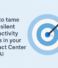 The Top 5 Productivity Killers in Your Contact Center – How to Tame Them with AI